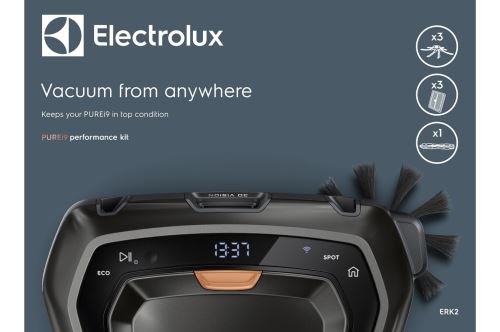 Kit complet pour aspirateur robot Electrolux Noir