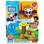 Jeu de construction Mega Bloks Toboggan Panda 14 pièces