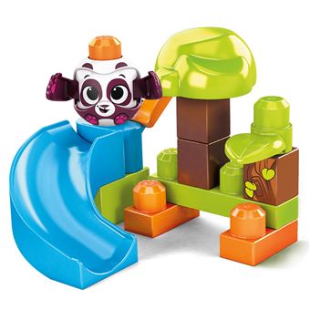 Jeu de construction Mega Bloks Toboggan Panda 14 pièces