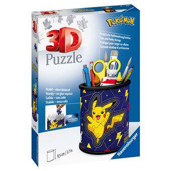 Puzzle 3D Ravensburger Pot à crayons Pokémon