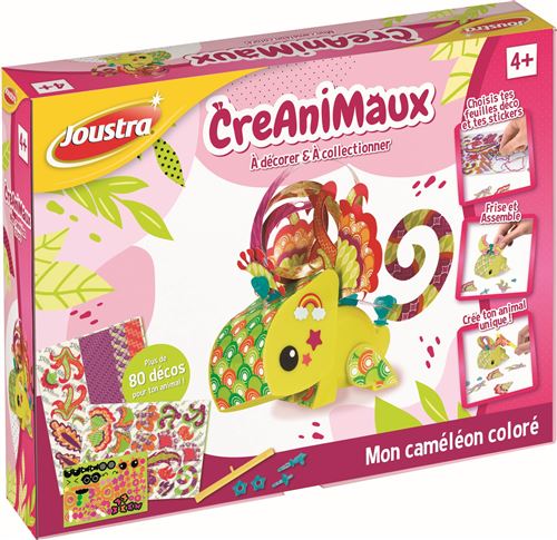 Kit créatif Joustra Creanimaux Caméléon