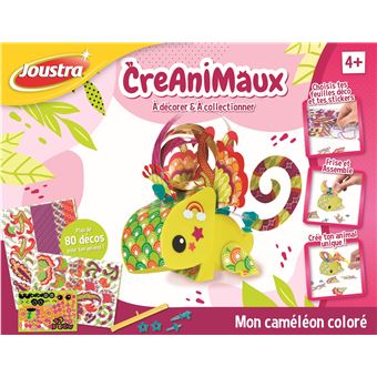Kit créatif Joustra Creanimaux Caméléon