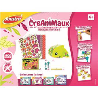 Kit créatif Joustra Creanimaux Caméléon