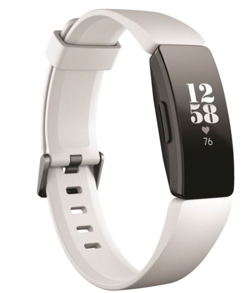 Bracelet connecté Fitbit Inspire HR Noir et Blanc