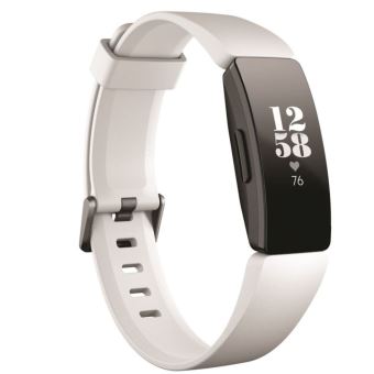 Bracelet connecté Fitbit Inspire HR Noir et Blanc Bracelet
