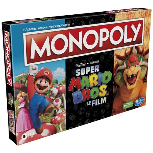 Jeu Classique Monopoly Super Mario Le Film