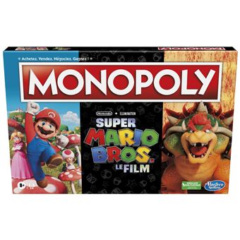 Jeu classique Monopoly Super Mario Le film