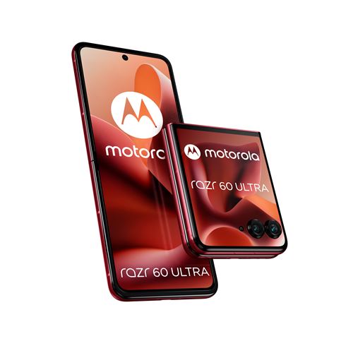 Smartphone Motorola Razr 60 Ultra 7 5G Double SIM 512 Go Pantone Rio red