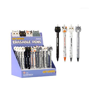 ITOTAL STYLOS EFFAÇABLES 3D CHATS