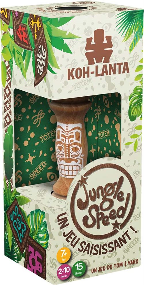 Asmodee Multicolore Jeu D’ambiance Jungle Speed Eco Koh-Lanta