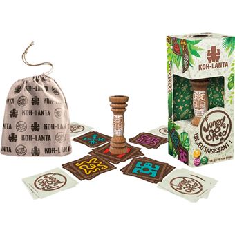 Jeu d’ambiance Asmodee Jungle Speed Eco Koh-Lanta