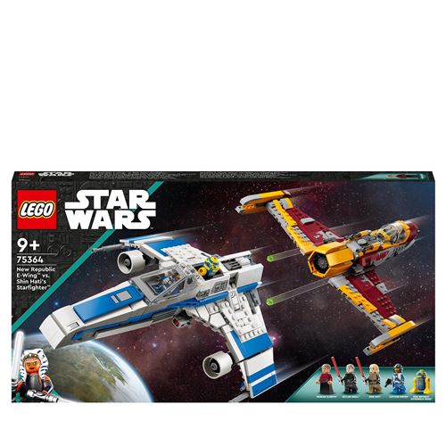 Lego Star Wars Lego® Star Wars 75364 L’E-Wing De La Nouvelle République Contre Le Chasseur De Shin Hati