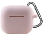 Etui en silicone robuste On Earz Mobile Gear pour AirPods 3e génération Rose