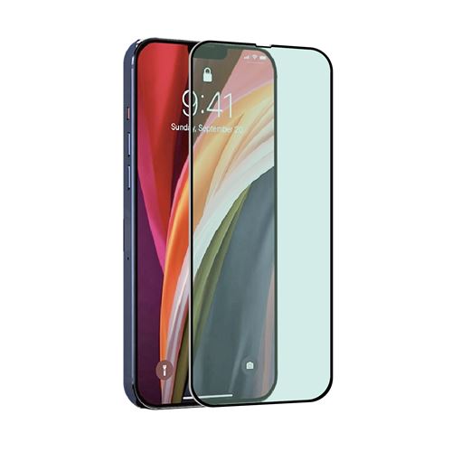 Protection d'écran en verre trempé antibactérien TigerGlass pour iPhone 14 Plus et iPhone 13 Pro Max Transparent