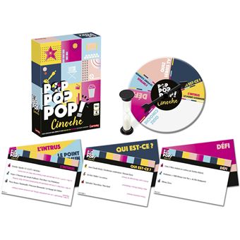 Jeu de culture générale Lansay Pop Pop Pop Cinoche