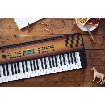 Clavier dynamique Yamaha 61 touches PSR-E360 Marron