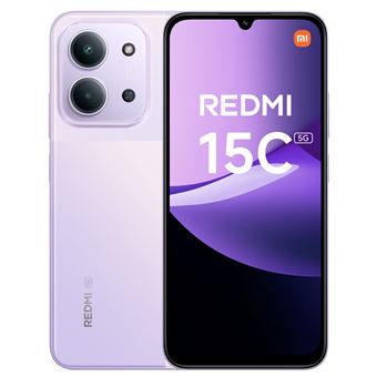 Xiaomi Redmi 15C 5G 4/256 Dusk Purple - Smartphone | Soldes fnac
