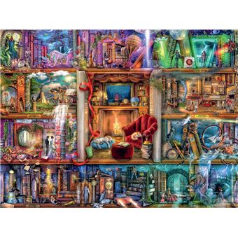 Puzzle 1500 pièces Ravensburger La grande bibliothèque