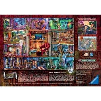Puzzle 1500 pièces Ravensburger La grande bibliothèque