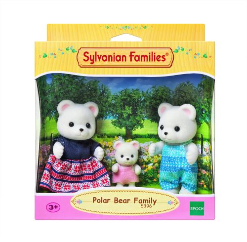 La famille d’ours polaires Sylvanian Families