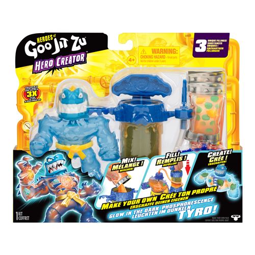 Figurine HEROES OF GOO JIT ZU Creator rayon x Tyro 11 cm