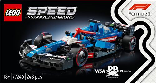 LEGO® Speed Champions 77246 Voiture F1® Visa Cash App RB VCARB 01