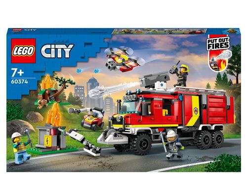 Lego City Lego® City 60374 Le Camion D’Intervention Des Pompiers