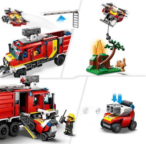 LEGO® City 60374 - Le Camion d’Intervention des Pompiers - DracauGames
