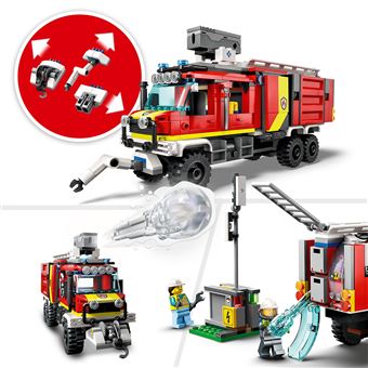 LEGO City 60374 - Le camion d'intervention des pompiers