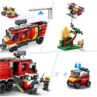 LEGO City 60374 - Le camion d'intervention des pompiers
