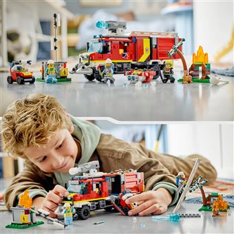 LEGO City 60374 - Le camion d'intervention des pompiers