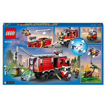 LEGO City 60374 - Le camion d'intervention des pompiers