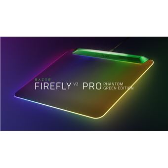 RAZER Firefly V2 Pro - Tapis de souris Phantom Green Ed.