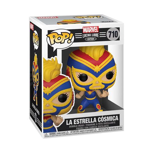 Acheter Figurine Funko Pop Marvel Luchadores Captain Marvel État correct - 13,38 € Figurine Funko Pop Marvel Luchadores Captain Marvel État correct - Funko reconditionné disponible sur Fnac