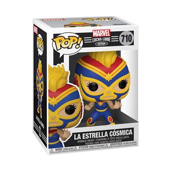 Figurine Funko Pop Marvel Luchadores Captain Marvel