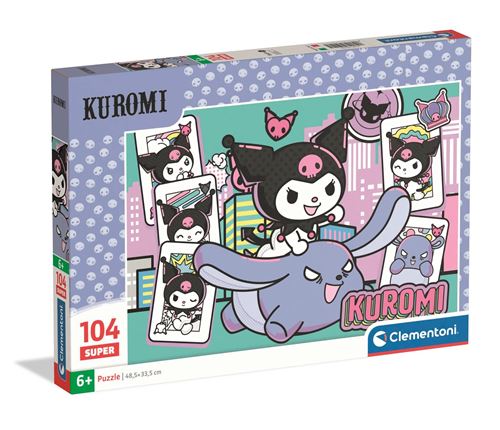 Puzzle 104 piecès Clementoni Super Kuromi