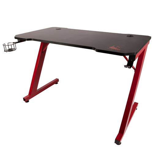 Table Gaming Konix SKADI Noir et rouge