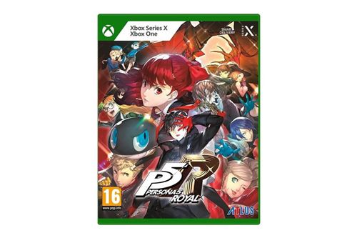 Pochette avant du jeu Persona 5 Royal Xbox