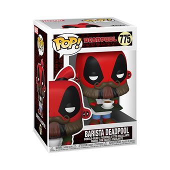 Figurine Funko Pop Marvel Deadpool 30th Coffee Barista