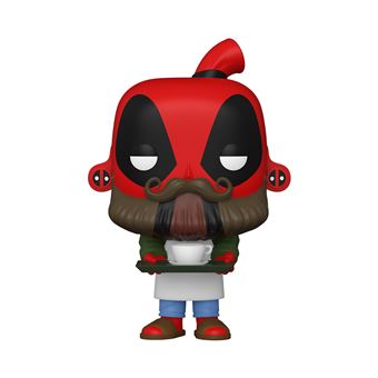 Figurine Funko Pop Marvel Deadpool 30th Coffee Barista