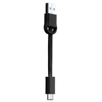 TEMIUM CABLE MICRO-USB 8CM NOIR