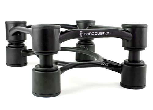 Supports d'enceinte Iso Acoustics Aperta 200 Noir Vendus à la paire
