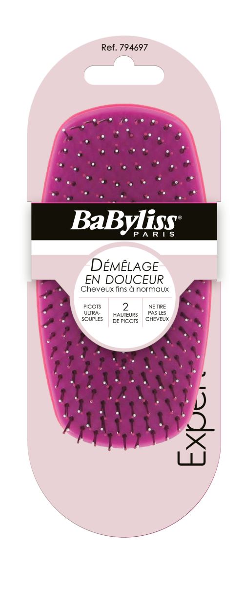 Brosse compacte Babyliss Expert Rose