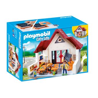 Playmobil - Ecole Aménagée - 9453 pas cher - Playmobil - Achat moins cher
