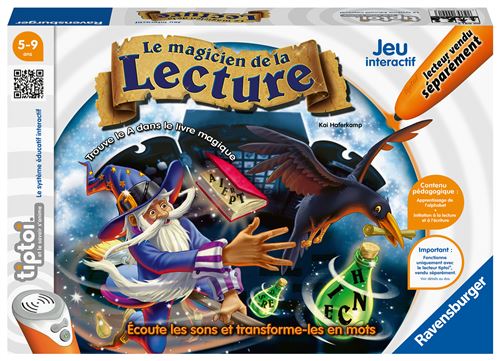 Jeu éducatif Ravensburger Tiptoi® Le magicien de la lecture