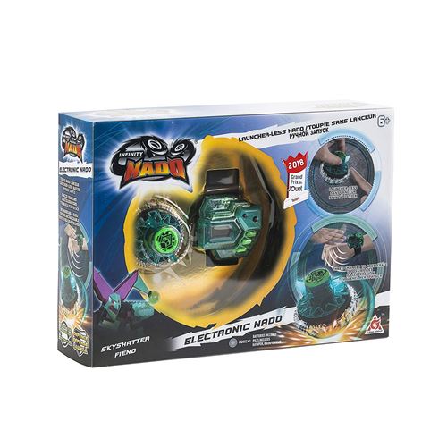 Toupie électronique Infinity Nado avec montre Skyshatter Fien