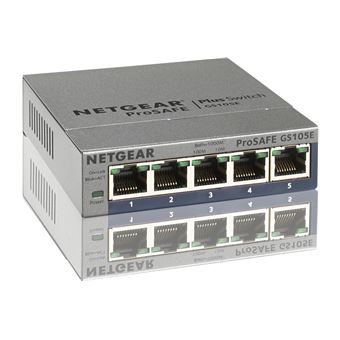 NETGEAR GS105E GIGABIT SWITCH