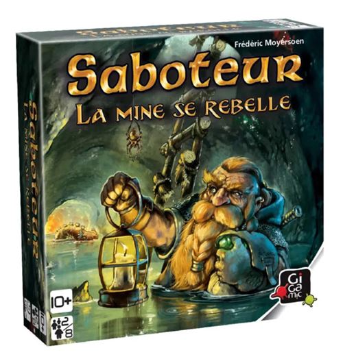 Acheter Jeu de stratégie Gigamic Saboteur La Mine se rebelle État correct - 24,56 € Jeu de stratégie Gigamic Saboteur La Mine se rebelle État correct - reconditionné disponible sur Fnac
