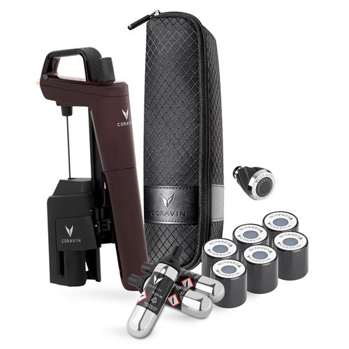Systeme De Vin Au Verre Coravin Timeless 6+ Edition Limitee Rouge Hermitage