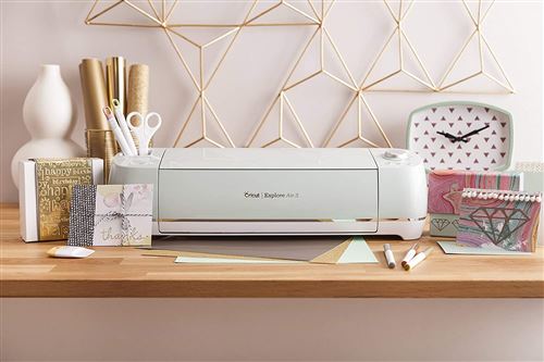 Machine de découpe Cricut Explore Air Vert et Blanc